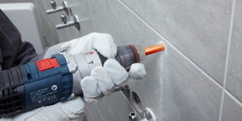 Porcelánové kameniny: jak vrtat doma